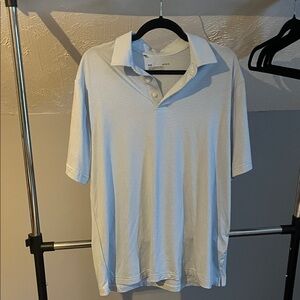 Under Armour Light Gray Golf Polo Shirt